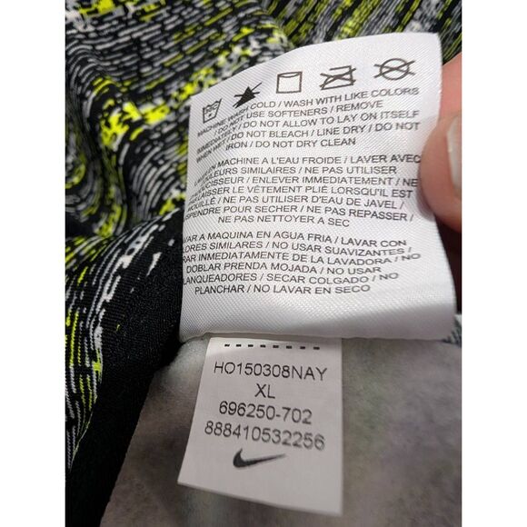 Nike Therma-FIT Space Dye Volt Full Zip Hoodie Women’s XL Thumbholes - Picture 10 of 12